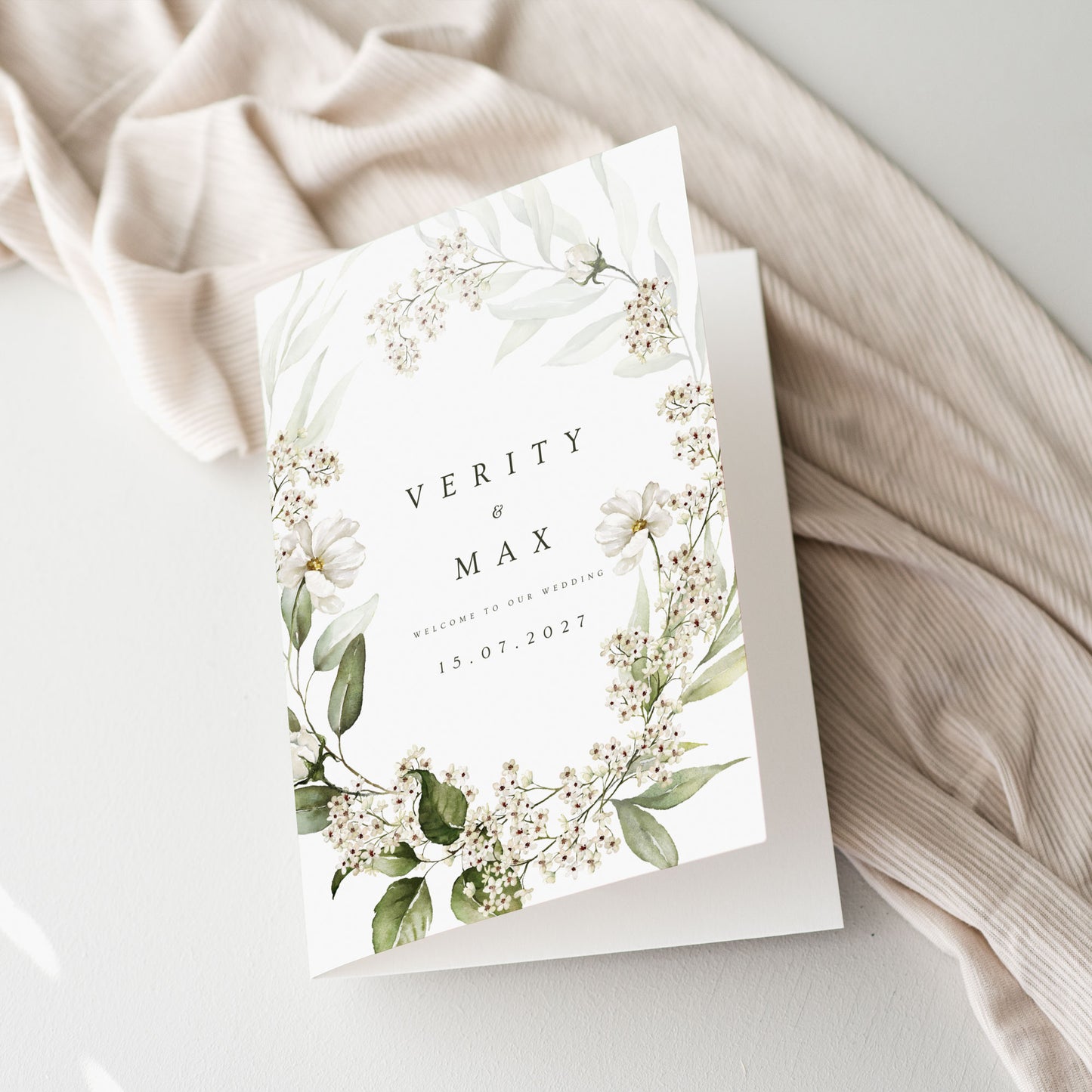 Verity Wedding Stationery Bundle | Elegant Arch Digital Template Suite | Editable Canva Kit | Instant Download