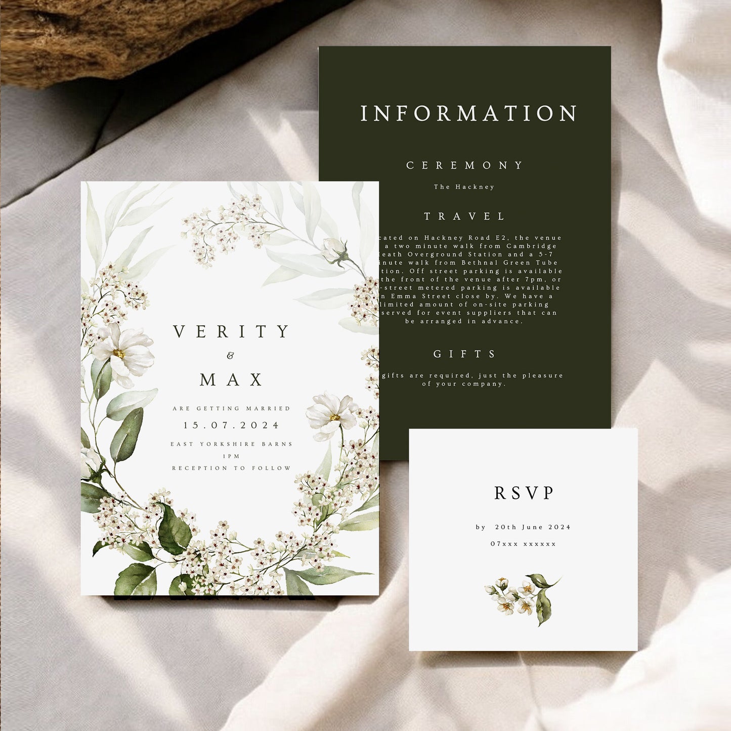 Verity Wedding Stationery Bundle | Elegant Arch Digital Template Suite | Editable Canva Kit | Instant Download