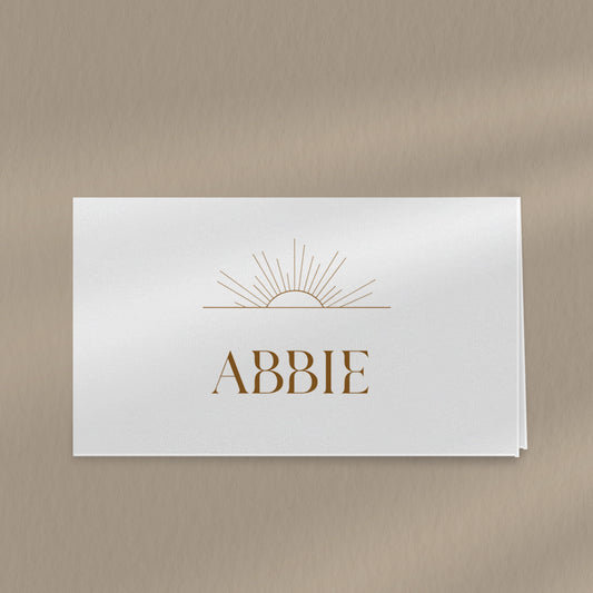 Abbie Place Card & Napkin Bands