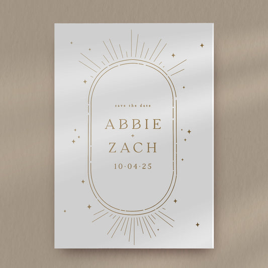 Abbie Save The Date