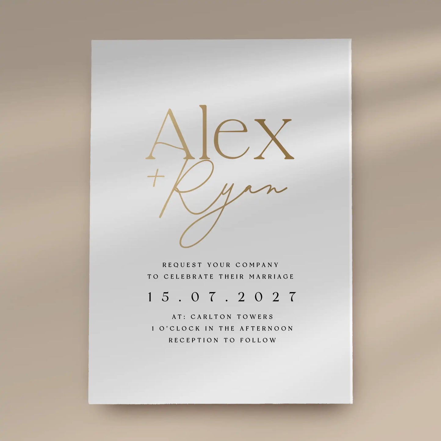Alex Invitation Set