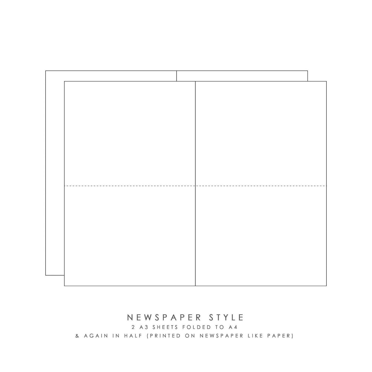 Alex Order Of Service - Ivy and Gold Wedding Stationery