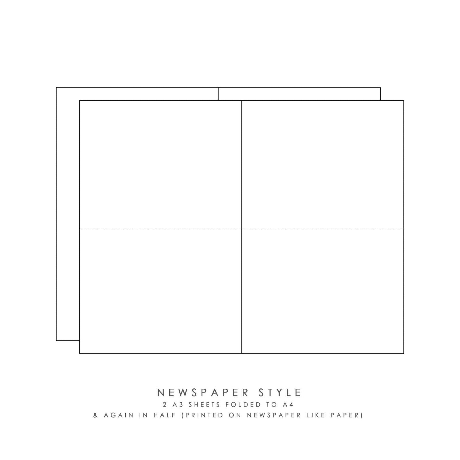 Alex Order Of Service - Ivy and Gold Wedding Stationery