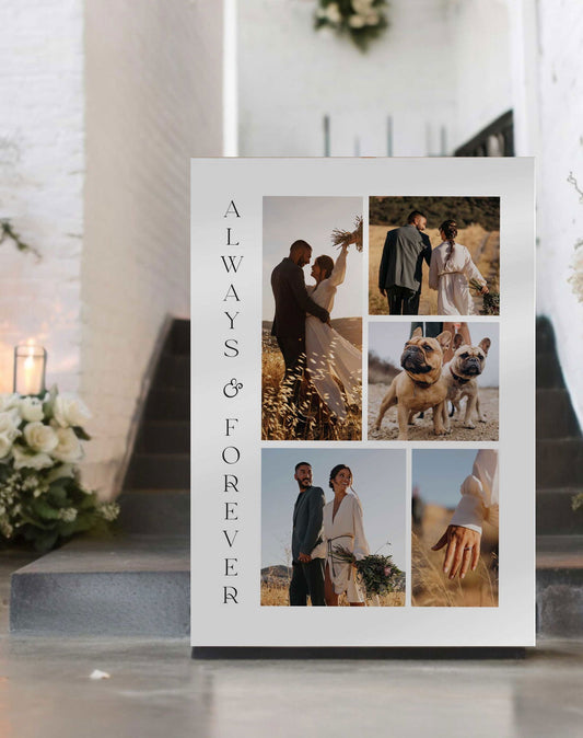 Always & Forever Sign - Ivy and Gold Wedding Stationery