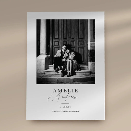 Amélie Evening Invitation