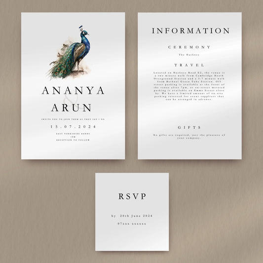 Ananya Invitation Pack