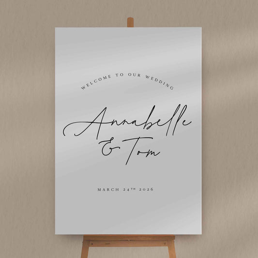 Annabelle Seating Plan  Ivy and Gold Wedding Stationery   