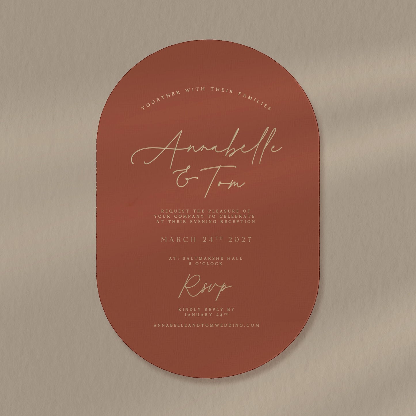 Annabelle Evening Invitation