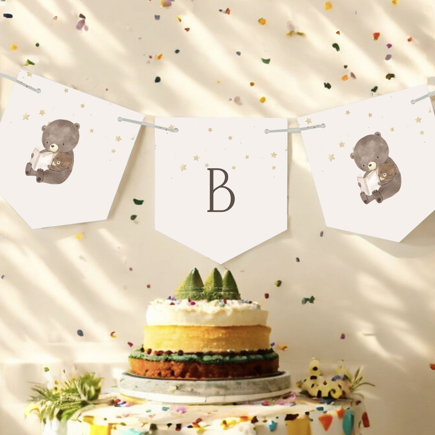 Bearly Wait Baby Shower Invitation & Digital Template Bundle