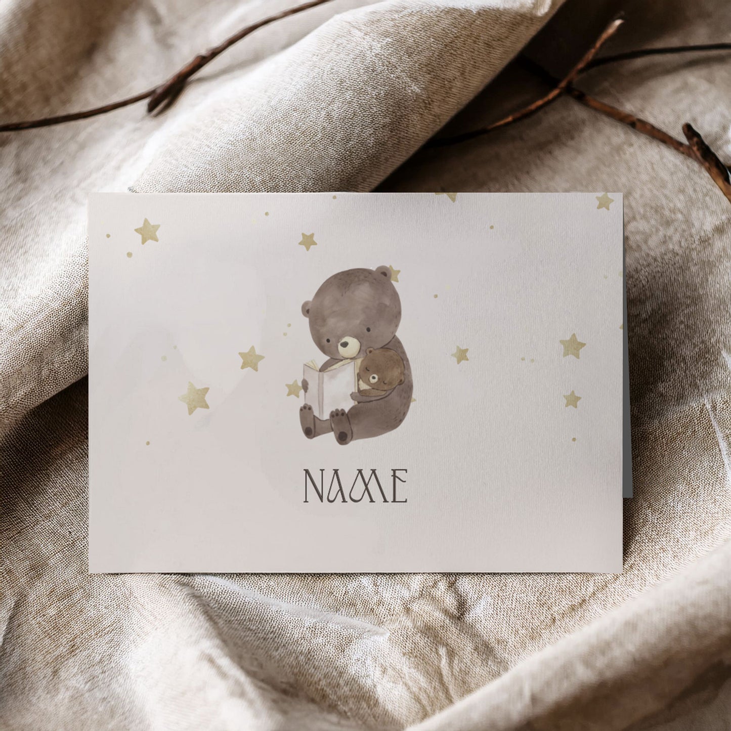 Bearly Wait Baby Shower Invitation & Digital Template Bundle