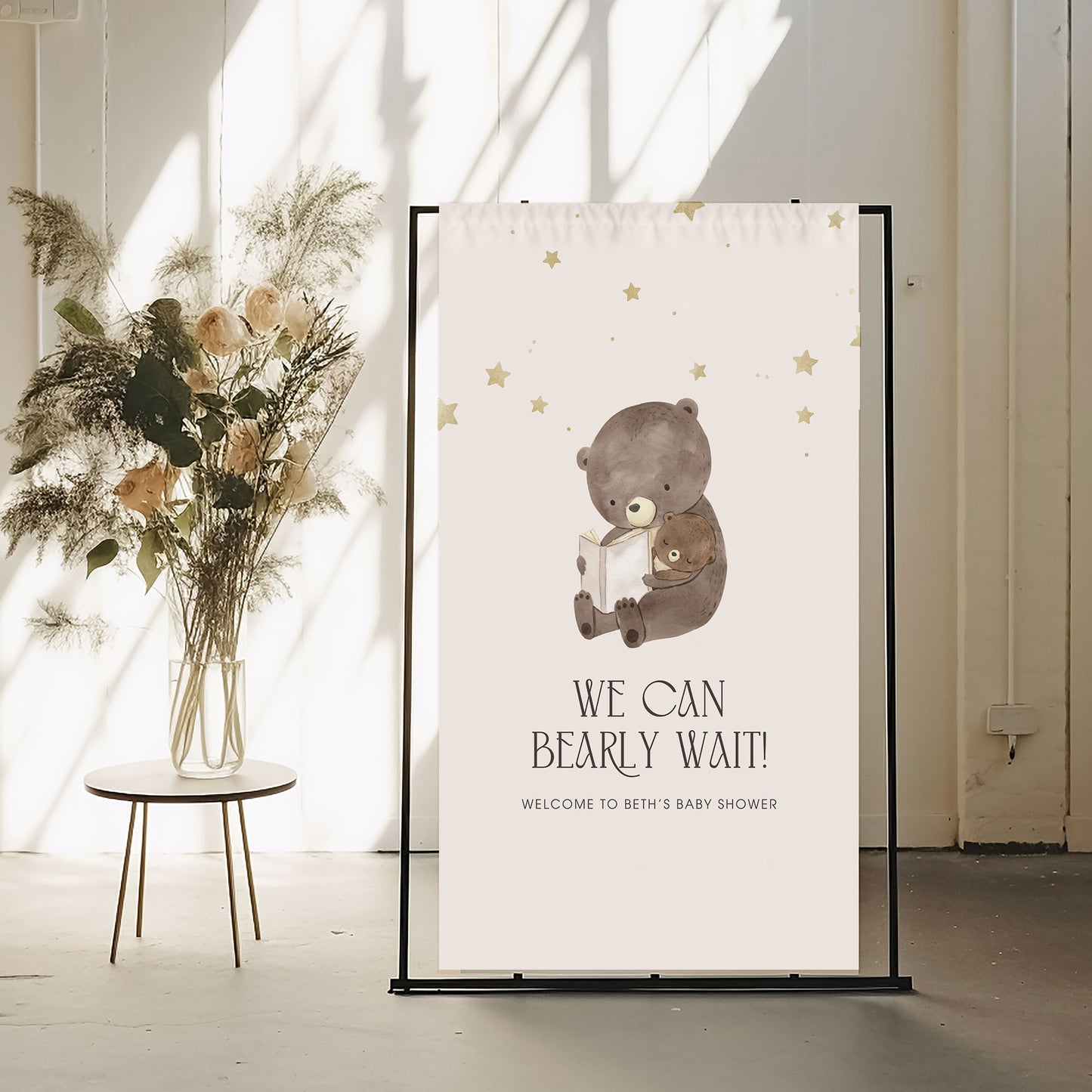 Bearly Wait Baby Shower Invitation & Digital Template Bundle