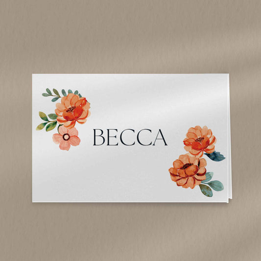 Becca Place Card & Napkin Bands