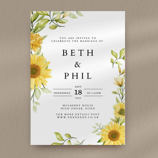 Beth Wedding Invitation