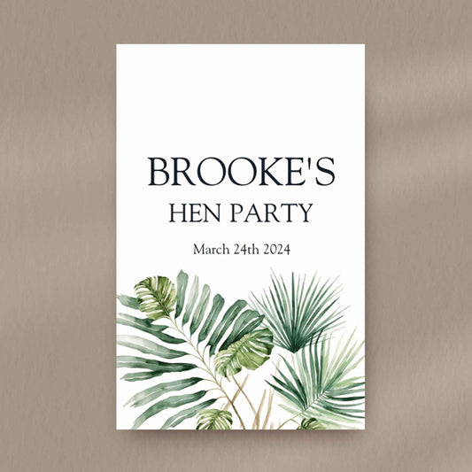 Brooke Hen Party Bag Tags