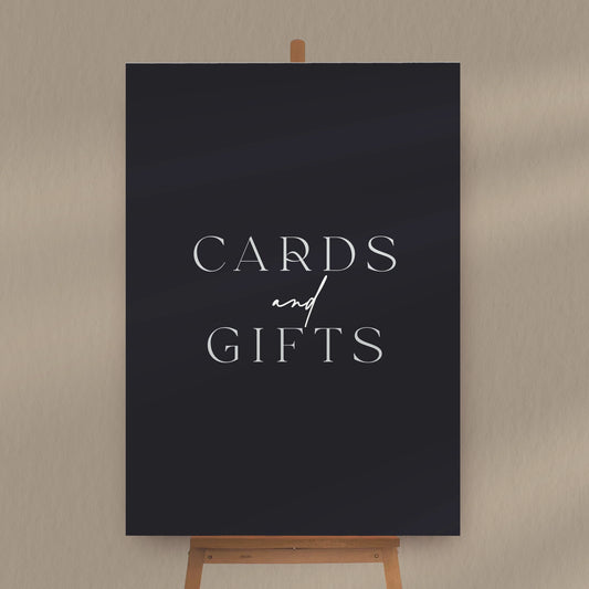 Cards & Gifts Sign