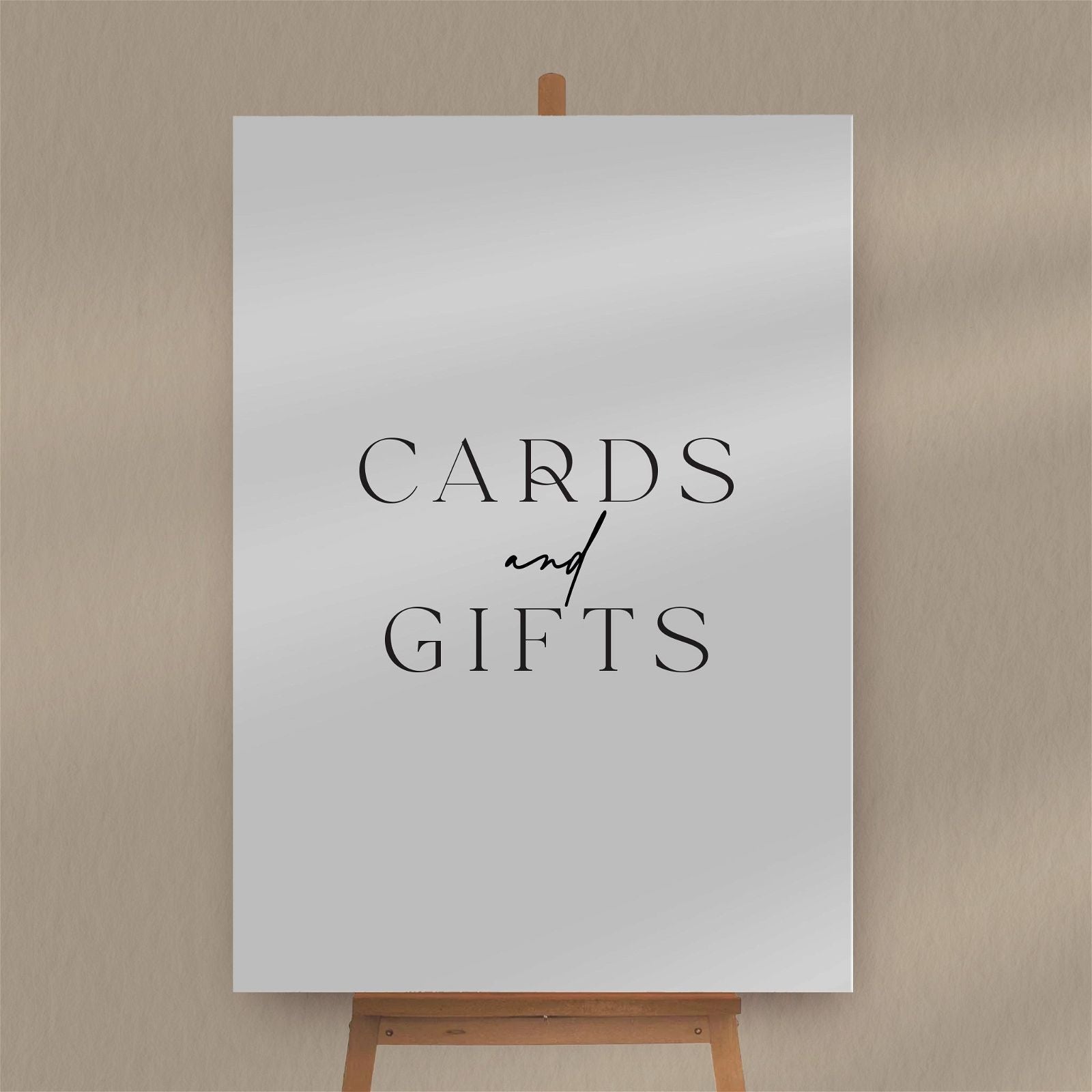 Cards & Gifts Sign - Ivy and Gold Wedding Stationery