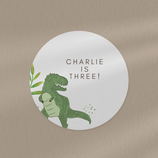 Charlie Dino Stickers