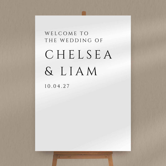 Chelsea Welcome Sign