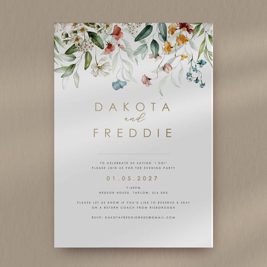 Dakota Evening Invitation