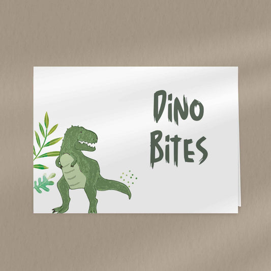 Dino Bite Place Cards