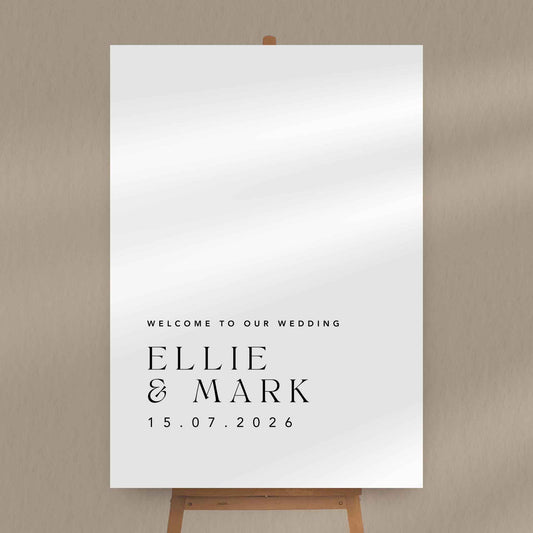 Ellie Welcome Sign