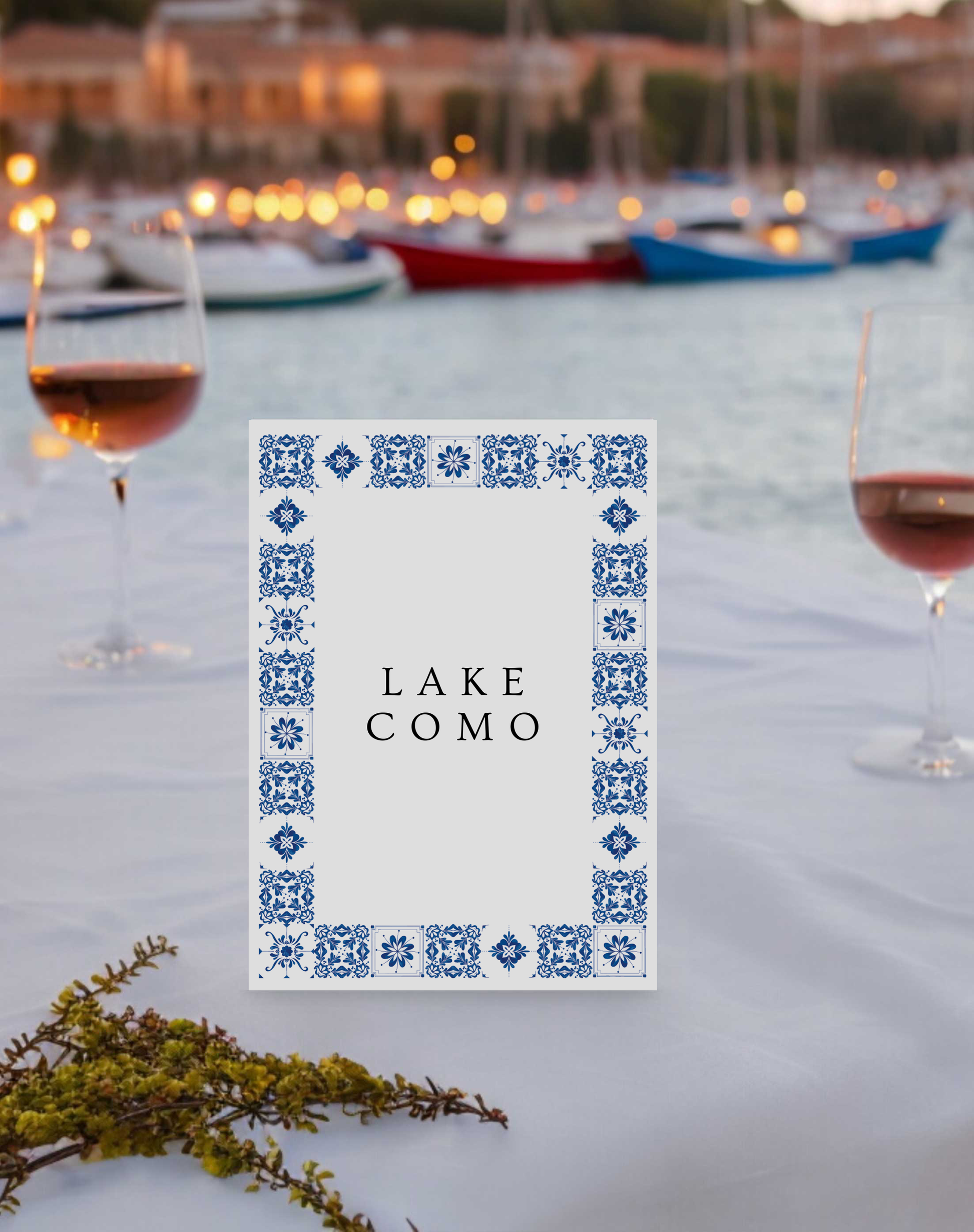 Eloise | Sicily Table Number - Ivy and Gold Wedding Stationery