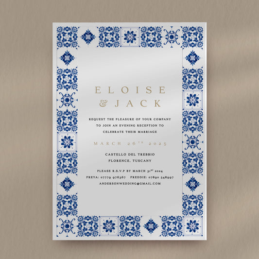 Eloise Evening Invitation