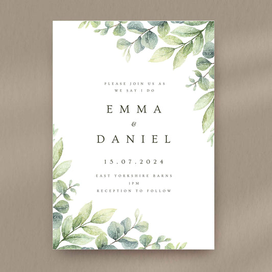 Emma Wedding Invitation
