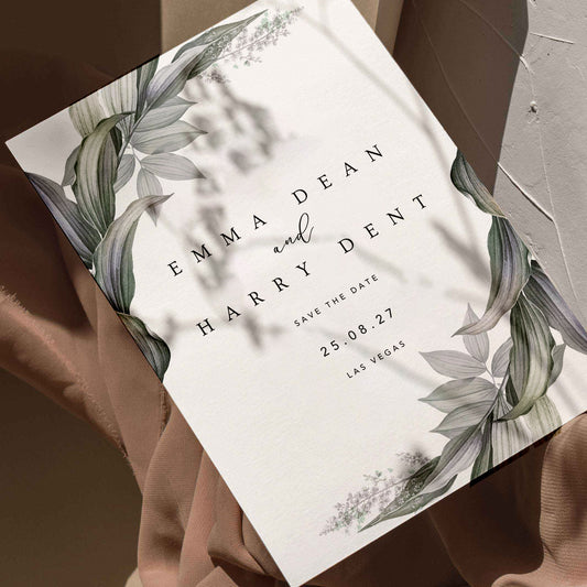 Emma Green Wedding Save The Date