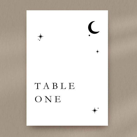 Evie Table Numbers