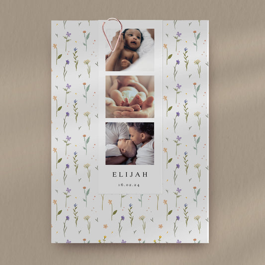 Elijah Baby Card