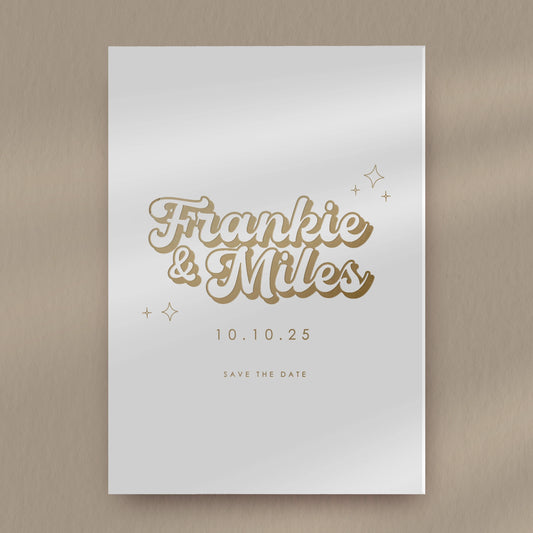 Frankie Save The Date