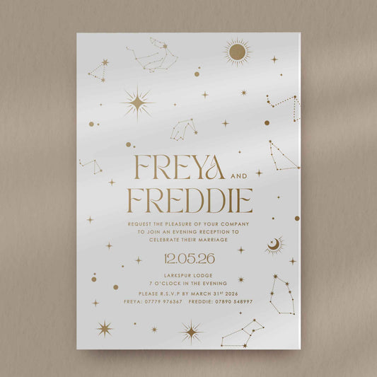 Freya Evening Invitation