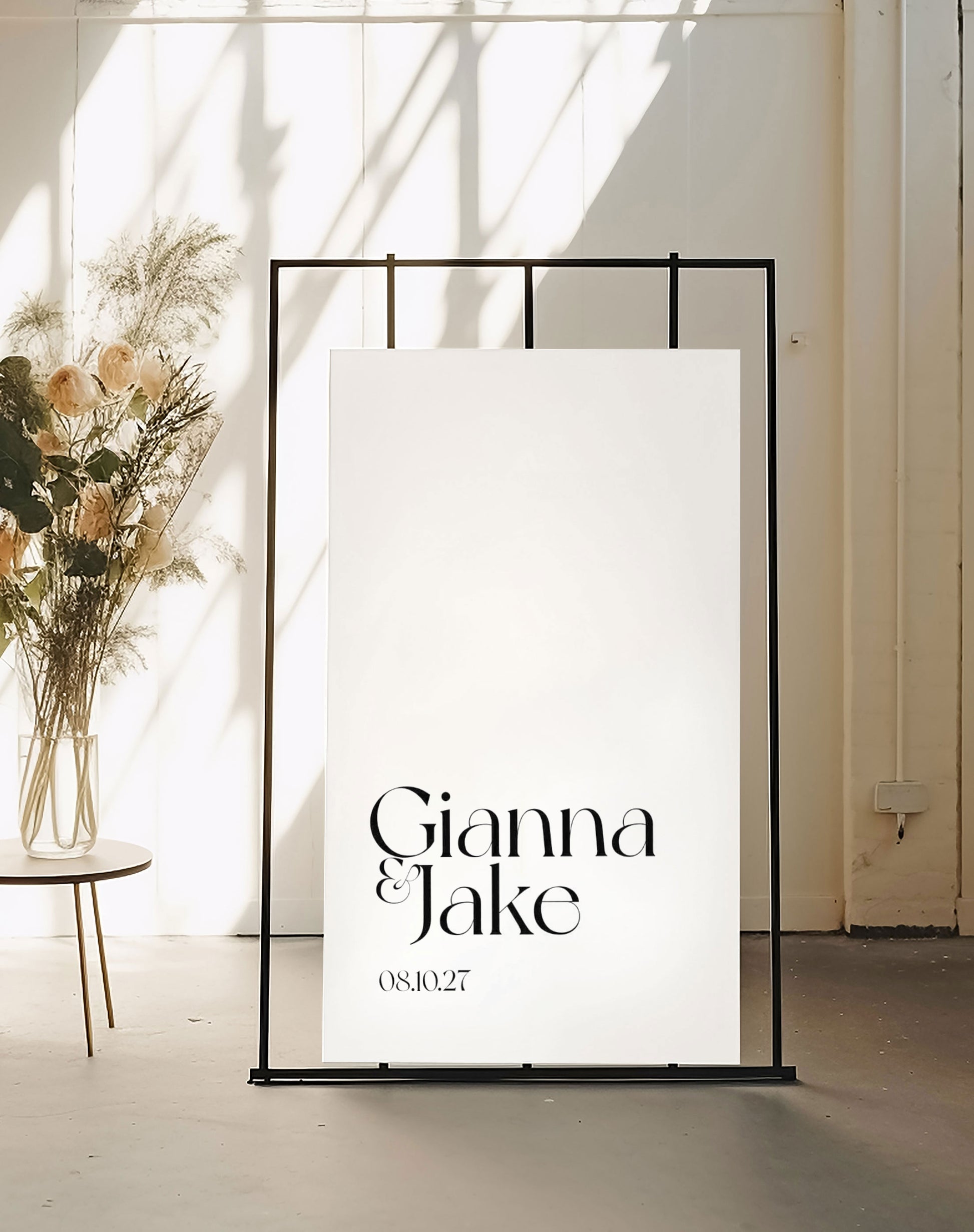 Gianna | Wedding Ceremony Signs - Ivy and Gold Wedding Stationery