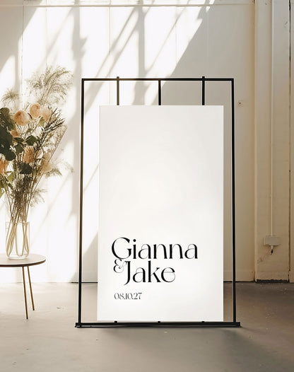 Gianna | Wedding Ceremony Signs - Ivy and Gold Wedding Stationery