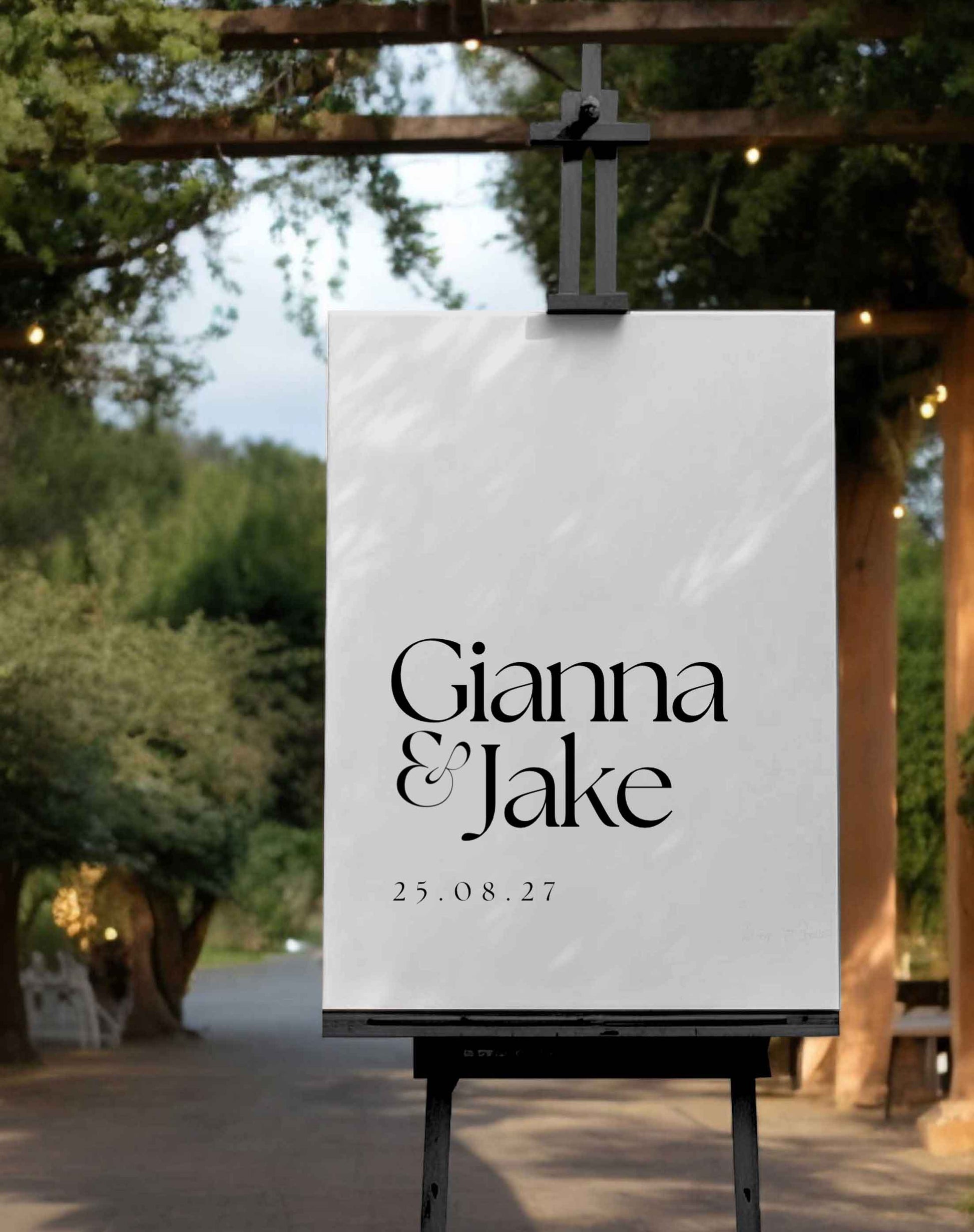 Gianna | Wedding Ceremony Signs - Ivy and Gold Wedding Stationery