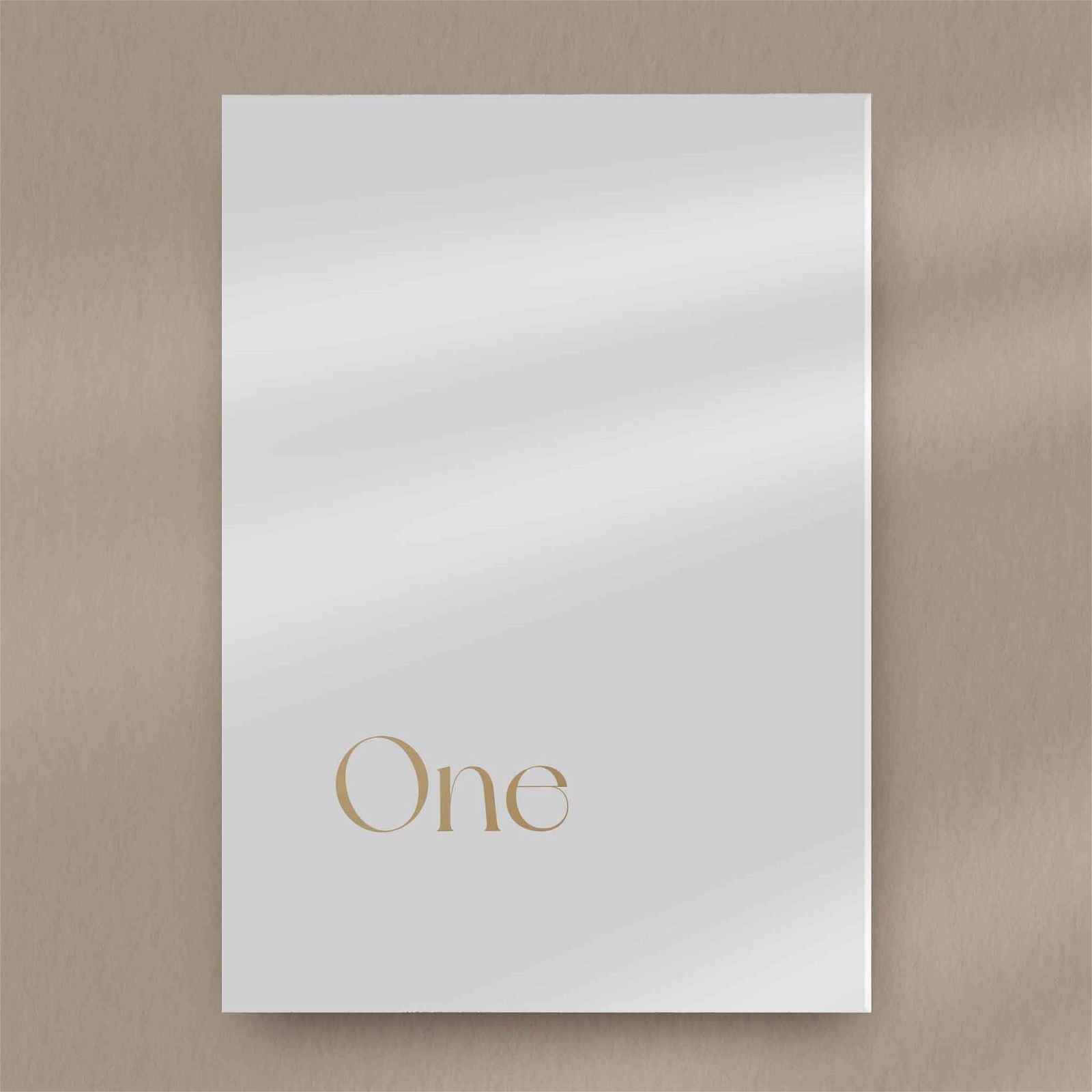 Gianna | Minimalist Table Number - Ivy and Gold Wedding Stationery