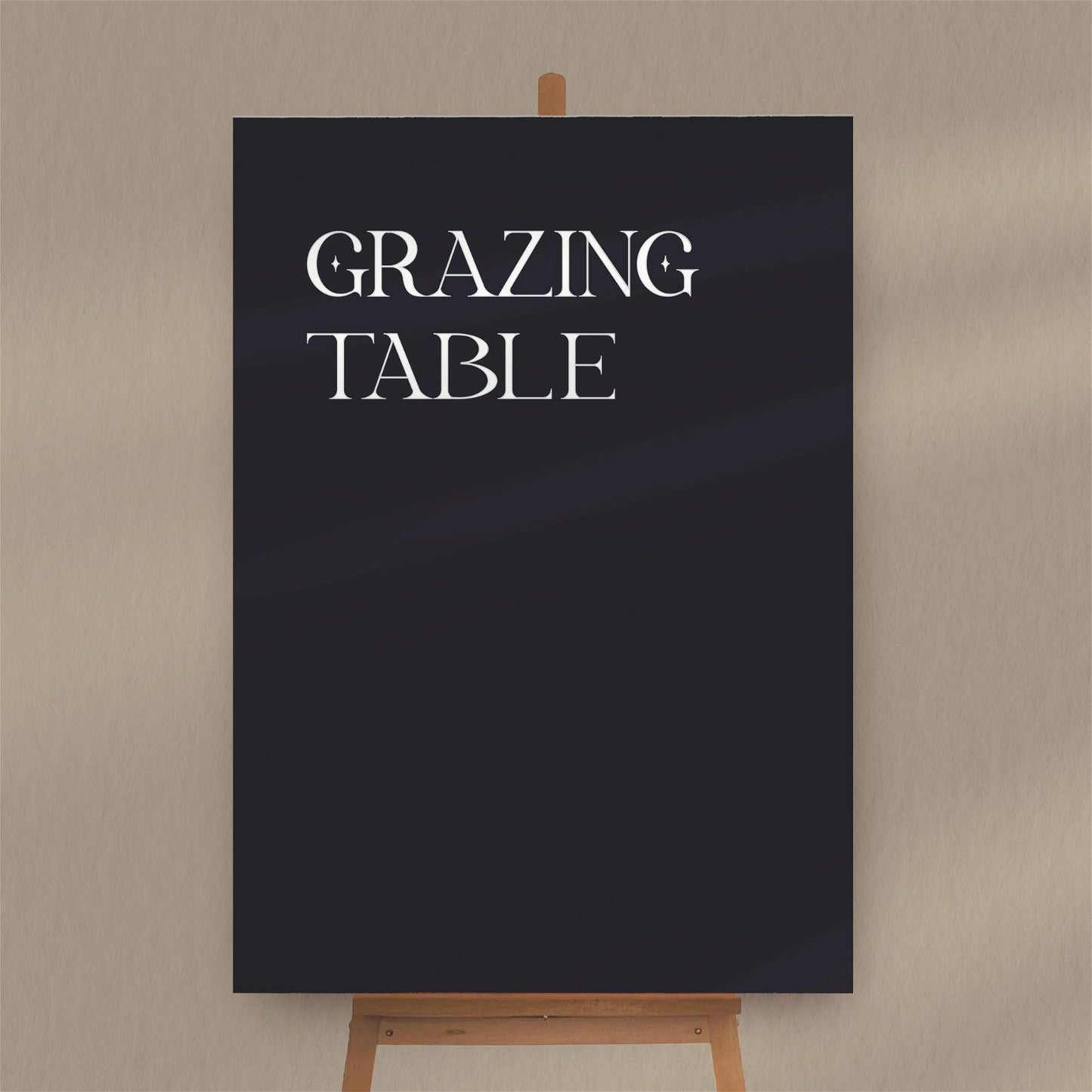 Grazing Table Sign - Ivy and Gold Wedding Stationery