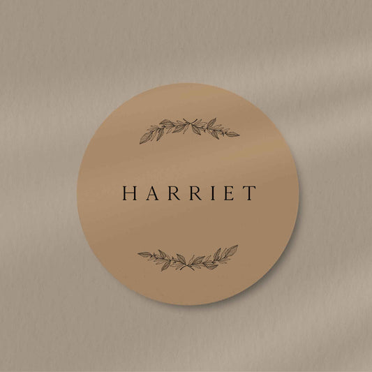 Harriet Place Card