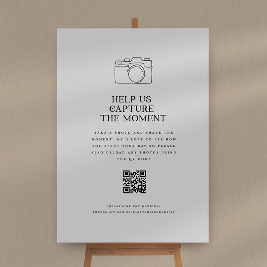 Capture The Moment Sign
