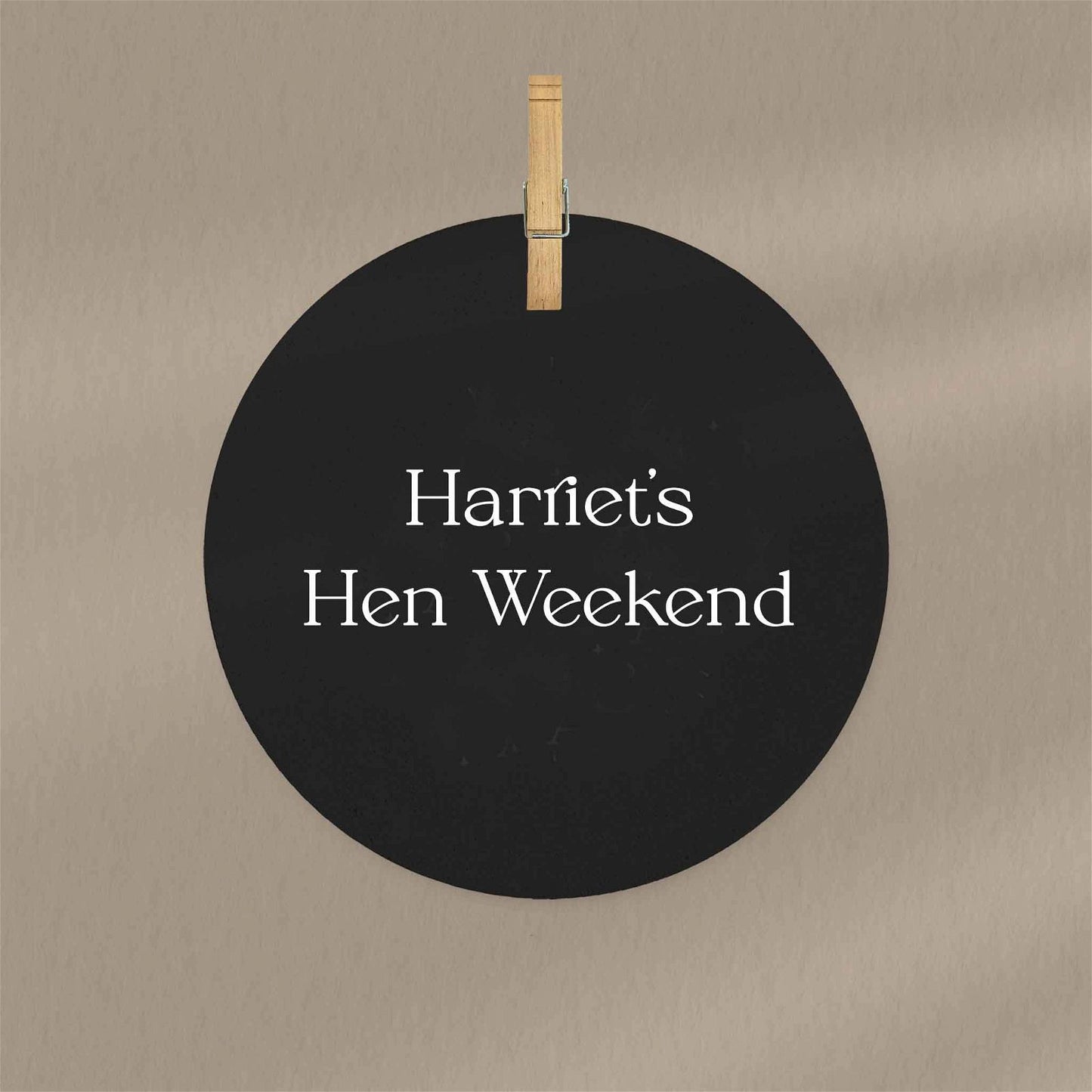 Hen Weekend Favour Tags - Ivy and Gold Wedding Stationery