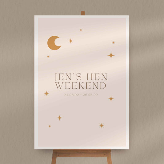 Jen Hen Party Sign