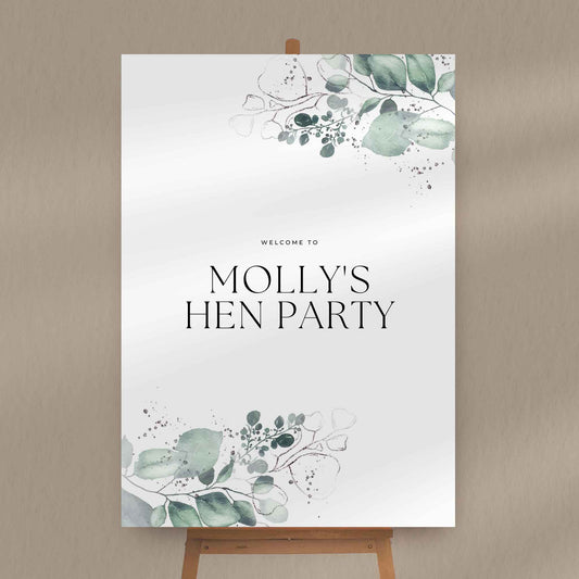 Molly Hen Party Sign