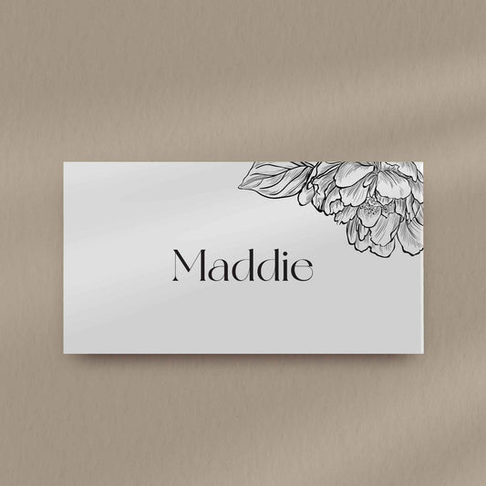 Maddie Place Card