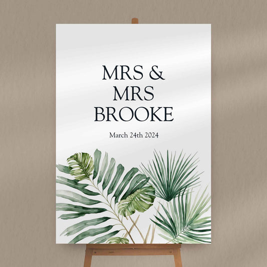 Brooke Welcome Sign