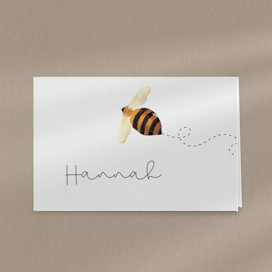 Mummy To Bee Place Card & Napkin Bands