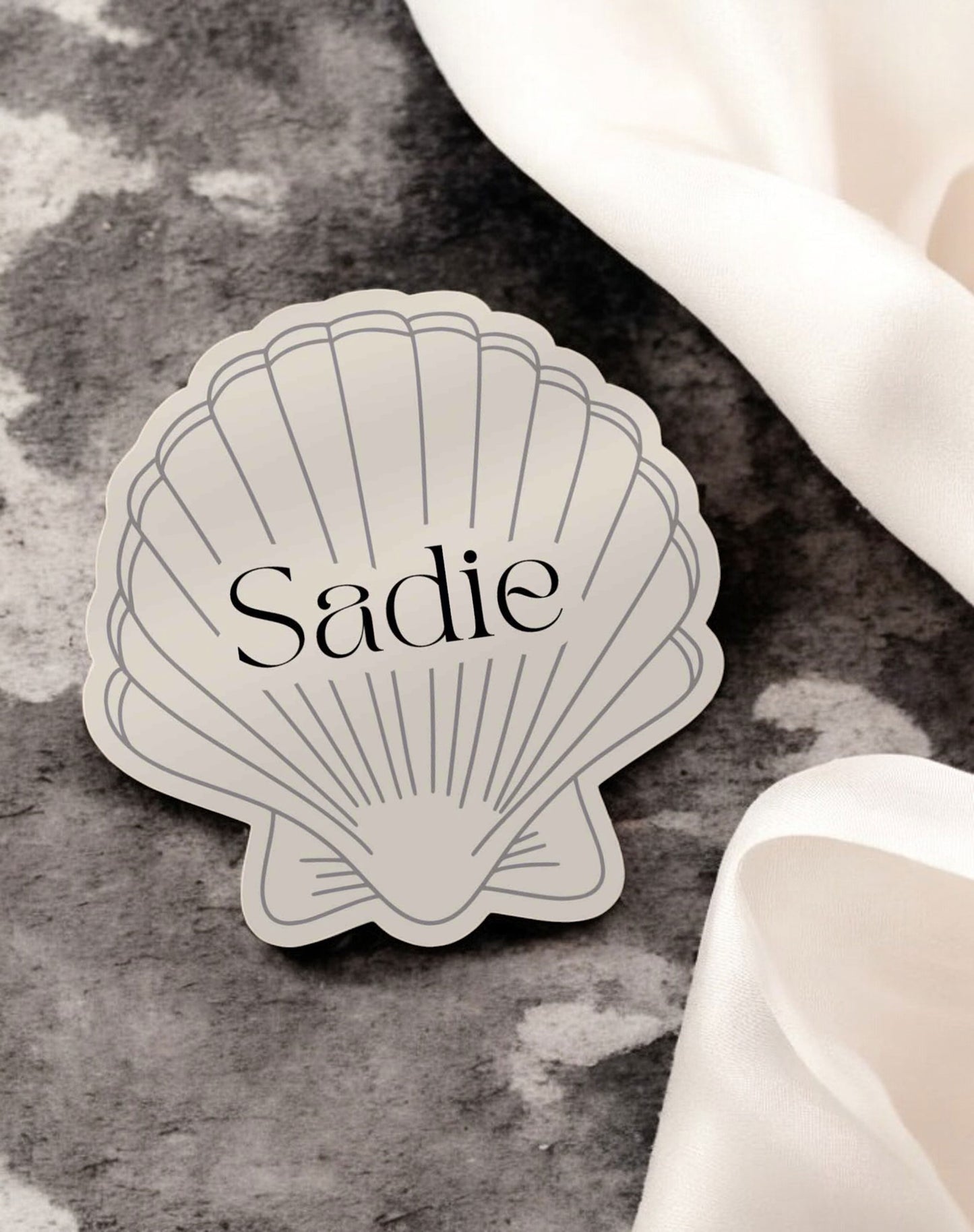 Sadie | Shell Place Card