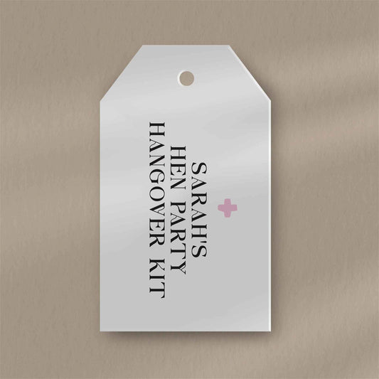 Survival Hit Favour Tags - Ivy and Gold Wedding Stationery