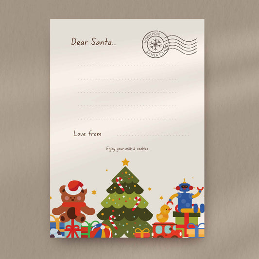 Children's Letter To Santa