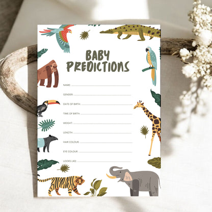 Wild One Baby Shower Invitation & Digital Template Bundle